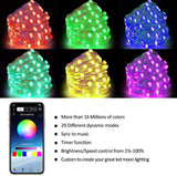 New Bluetooth Christmas Tree Decoration Lights