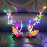 Christmas Antler Hairpin Branch Light Headgear