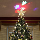 Christmas Tree Top Light Shape LED Laser Christmas Tree