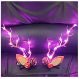 Christmas Antler Hairpin Branch Light Headgear