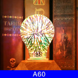 3D Fireworks Decorative Light Bulb Christmas Lights Christmas Home Decorations