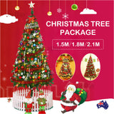 Christmas Tree Xmas Home Decorations Ornaments LED Light Decor