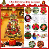 Christmas Tree Xmas Home Decorations Ornaments LED Light Decor